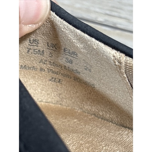 Life Stride Zee Loafer Simply Comfort Black Slip on Loafers Size 7.5 - Picture 11 of 11